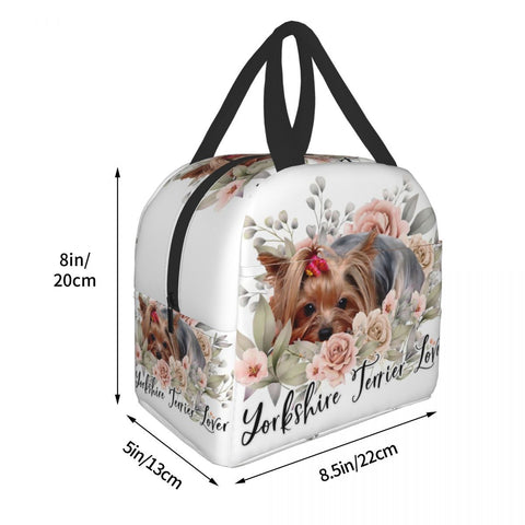 Yorkshire Terrier Mom Yorkshire Terrier Dad Insulated Lunch-TB00190-Veeddydropshipping
