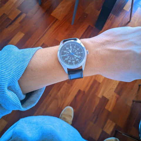 Mechanical Wristwatch Orologio Pilota Montre Pilote-JW00829-Veeddydropshipping