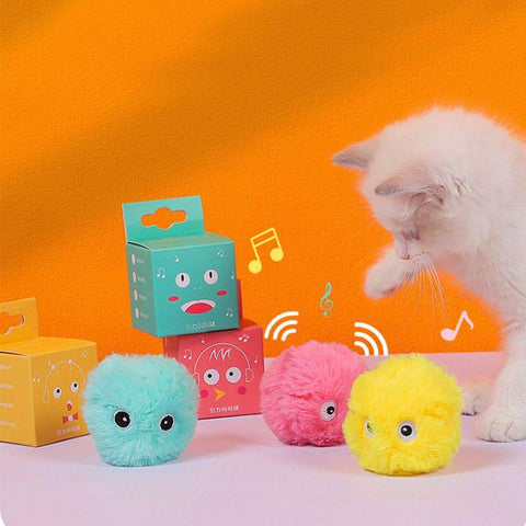Cat Toys Smart Interactive Ball Catnip-HA01470-Veeddydropshipping