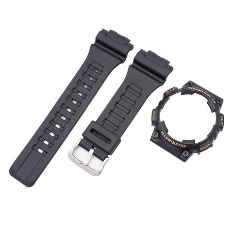 silicone bracelet for casio watch Wrist AQS810W AQS810 Frame Bezel -CE00557-Veeddydropshipping