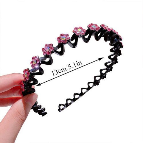 Non-Slip Headband Women Hair Band Hoop-WF01090-Veeddydropshipping