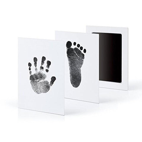 Baby Foot And Hand Print Kit With Frame Footprint Diy Newborn Clean-TB00764-Veeddydropshipping