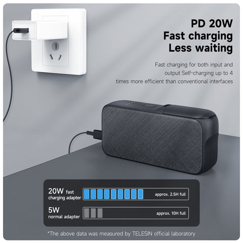 Power Bank 10000mAH with 20W PD Fast Charging Portable Battery Charger-CE00440-Veeddydropshipping