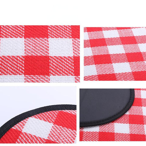 Beach Mat Colorful Plaid Stripe Rectangular Sleeping-OS01325-Veeddydropshipping