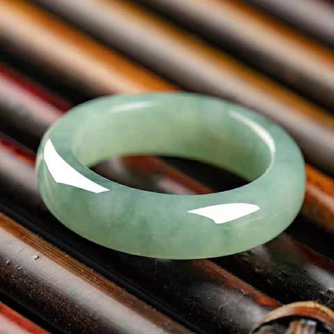 Classic natural jade ring women  wedding jewelry gift rings for women-JW00062