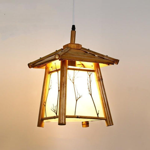 Chandelier Handmade Bamboo Woven-TI00426-Veeddydropshipping