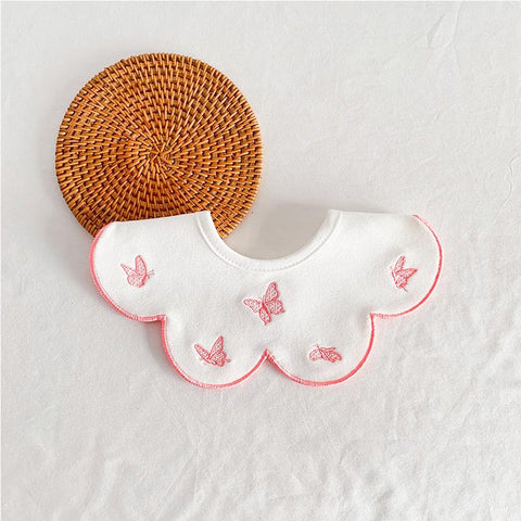 Baby Bibs Newborn Kids Bandana Flower Burp Cloth Soft Cotton Infant Boy-TB00471-Veeddydropshipping