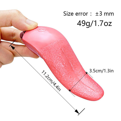 Tongue Licking Vibrator Mini for Women G Spot Clitoral Stimulator Rechargeable -BH01208-Veeddydropshipping