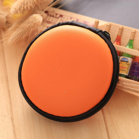 Headphone Case Travel Zipper Mini Charger Holder-HA00779-Veeddydropshipping