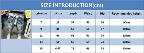Children Broken Hole Pants Trousers Baby Boys Jeans Brand Fashion-TB01295-Veeddydropshipping