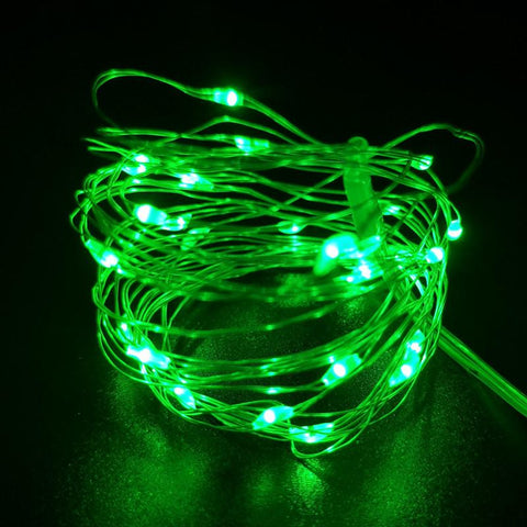 LED String Lights Led Fairy Lights Button Battery Operated Garland Light for Outdoor-TI00944-Veeddydropshipping