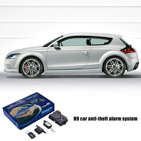 B9 Car Anti-Theft Alarm System Car Alarm System Pager Display Auto-AM00592-Veeddydropshipping