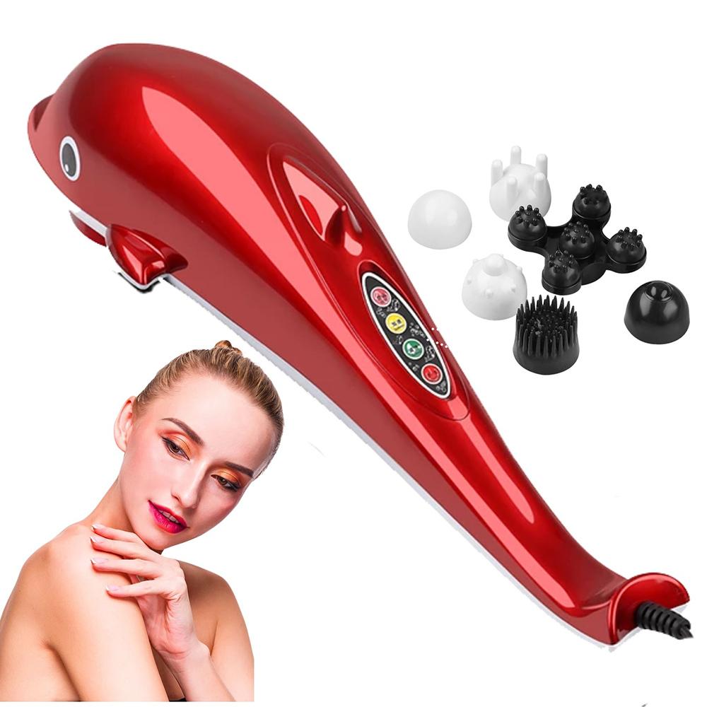 Massage Hammer Vibration Infrared Stick Roller Cervical-BH01412-Veeddydropshipping