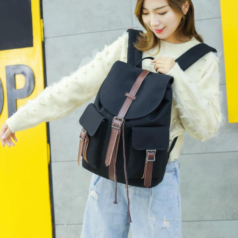 canvas backpack fashion casual men&#39;s shoulder-BS00339-Veeddydropshipping