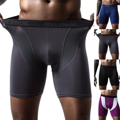 Cock Boxers Underwear Sports Man Running Lengthening Wear Resistant Leg-MF01727-Veeddydropshipping