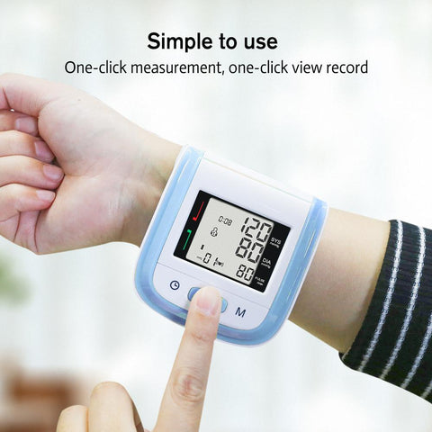 Medical Digital Wrist Blood Pressure Monitor-BH00796-Veeddydropshipping