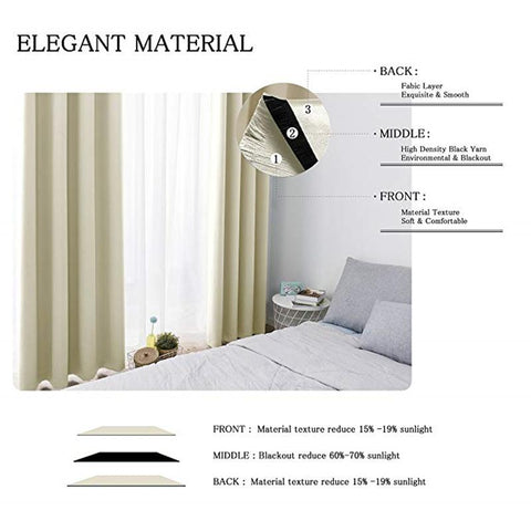 Thermal Insulated Blackout Curtains for Living Room-HA00422-Veeddydropshipping