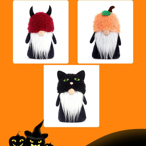 Cute Wind Ghost Pumpkin Faceless Doll Decorations-HA00343-Veeddydropshipping