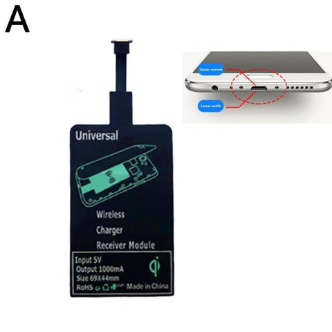 Wireless Charging Receiver Micro Usb Type C-PA01082-Veeddydropshipping