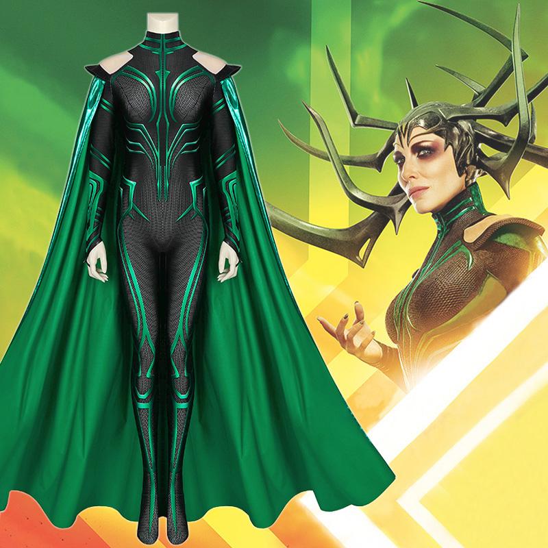 Ragnarok Supervillain Hela Cosplay Costume-WF01480-Veeddydropshipping