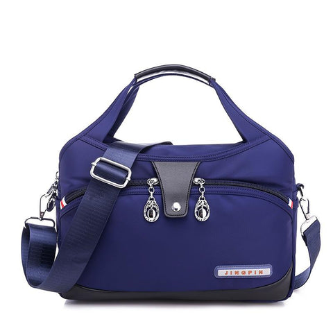 Fashion Leisure Oxford Cloth Shoulder Bag Messenger Top Handle Tote-BS00114-Veeddydropshipping