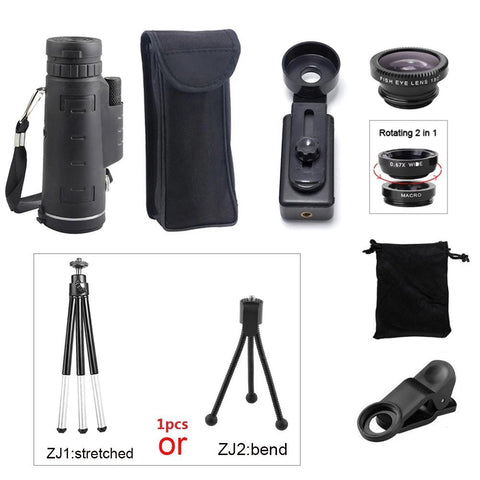 3In1 Lens Universal 40X60 Optical Glass Zoom Telescope Telephoto-PA01213-Veeddydropshipping