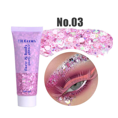 Eye Sequins Gel Mermaid Scale Face-BH00627-Veeddydropshipping
