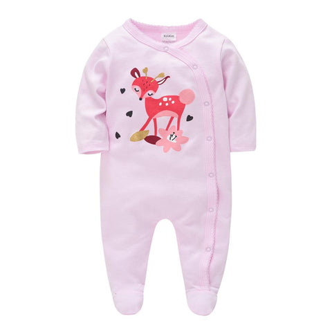 Newborn Baby Girl Rompers Cartoon Infant Boy Jumpsuit Roupas-TB00283-Veeddydropshipping