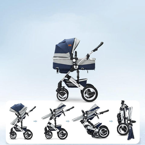 2023 new baby stroller,baby stroller 3 in 1,  High Landscape Car stroller-TB00372-Veeddydropshipping
