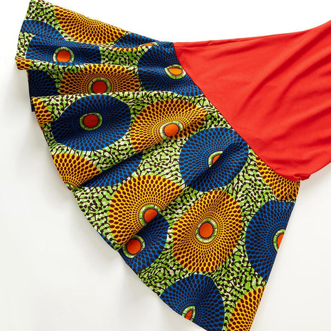 African Women Sexy Off Shoulder Dress-WF01663-Veeddydropshipping