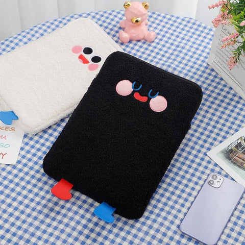 Bag Case Sleeve Cute Cartoon Plush Laptop Cover Pocket-BS00456-Veeddydropshipping