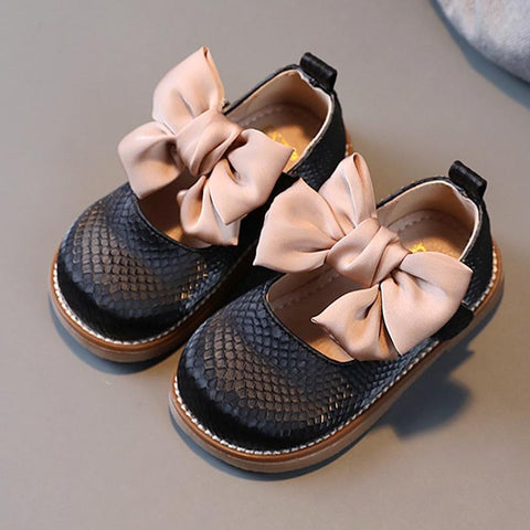 13.5-18.5cm Brand Children Solid Pure Shoes Girls Leather Shoes-TB00146-Veeddydropshipping