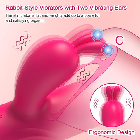 Rabbit Vibrator for Women Vagina G-Spot Nipple Clitoris Stimulator Thrusting -BH01263-Veeddydropshipping