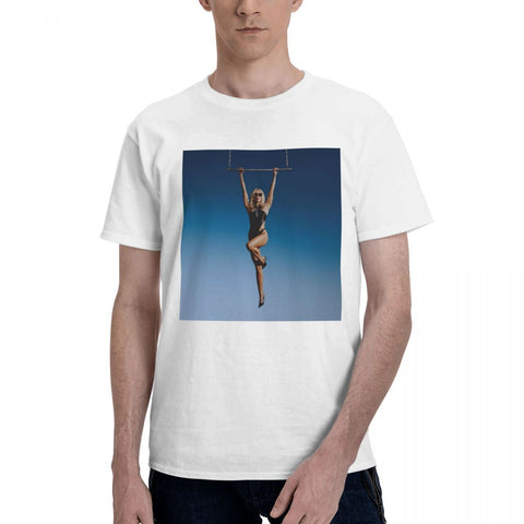 Novel Cotton Short Sleeve T-shirt with Round Neck Dress Gift Creativity-Veeddydropshipping