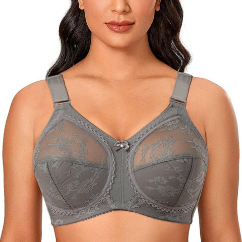 Plus Size Lace Bra For Women-WF00962-Veeddydropshipping