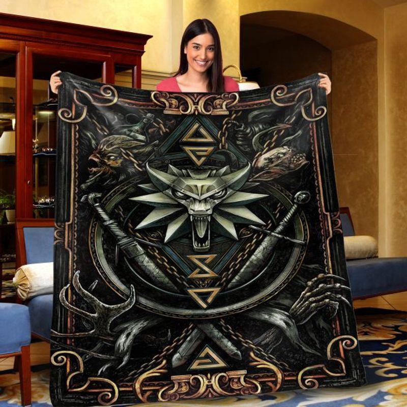 Blanket For Gamer Gift For Witcher Game Lover-HA00442-Veeddydropshipping