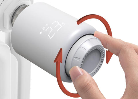 ZigBee 3.0 Smart TRV Tuya Programmable Thermostatic Radiator Thermostat-TI01110-Veeddydropshipping