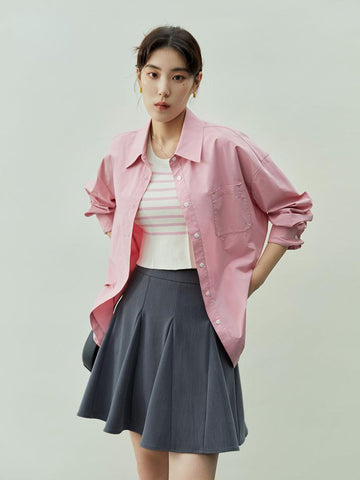 100% Cotton Shirt Women Casual Full Sleeve Blouses