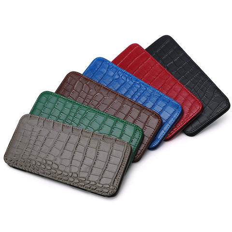 Card Case PU Leather ID Credit Bank Business Card Holder-BS00652-Veeddydropshipping