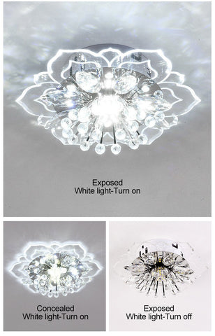 LED Crystal Ceiling Light Aisle Luxury-TI00285-Veeddydropshipping