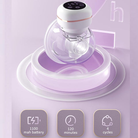 Hands Free Milk Pump Wearable Electric Breast Pump LCD Display Low-TB00652-Veeddydropshipping