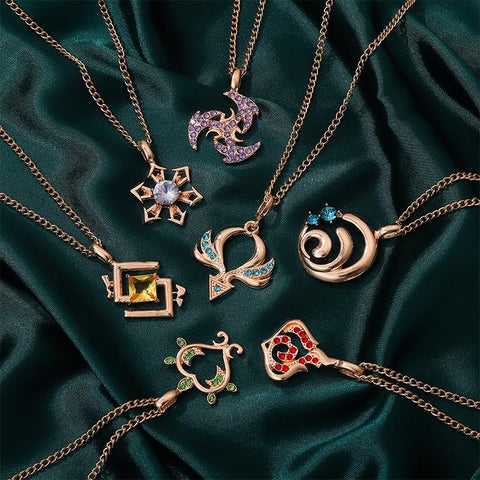 Necklace Accessories Eye of God Element Symbol  Jewelry-JW01194-Veeddydropshipping