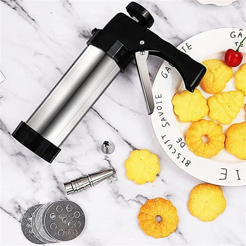 Stainless Steel Cookie Decorative Gun Biscuit-HA01200-Veeddydropshipping