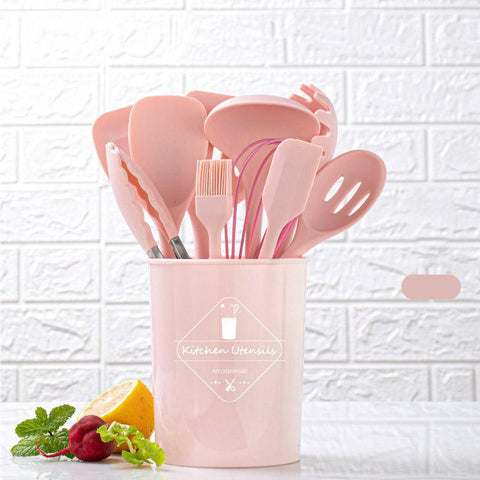 Non-stick Silicone Kitchenware Cooking Utensils Set-HA01943-Veeddydropshipping