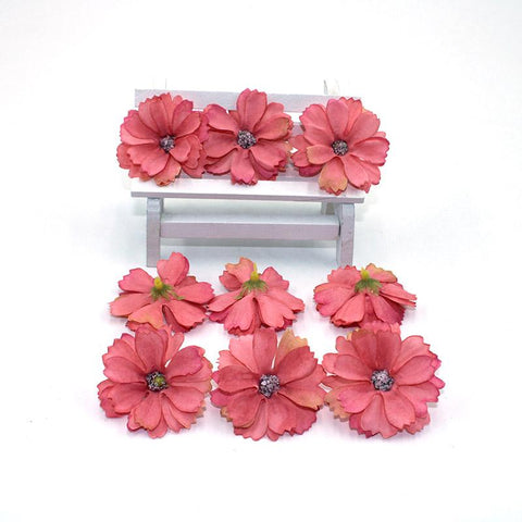 daisy flower head mini silk artificial flower decoration-HA00647-Veeddydropshipping