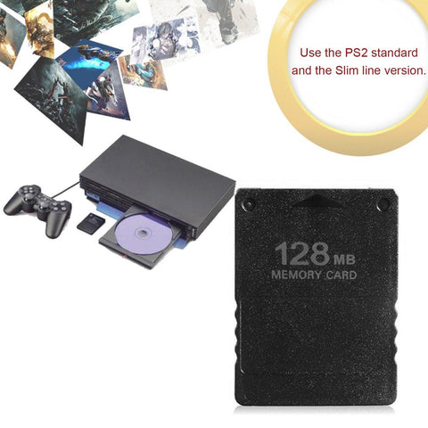 For PS2 8MB/64MB/128MB Memory Card Memory Expansion Cards Suitable -CE01438-Veeddydropshipping