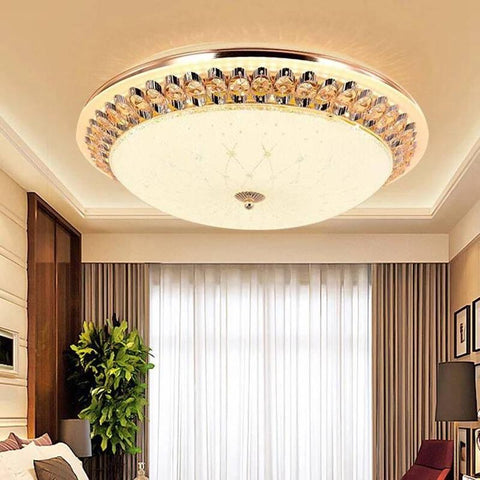 Modern LED Crystal  Ceiling Light Circular-TI00265-Veeddydropshipping