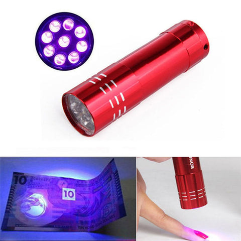Nail Dryer Mini Lights Flashlight UV Lamp Portable Nail Gel -BH01092-Veeddydropshipping