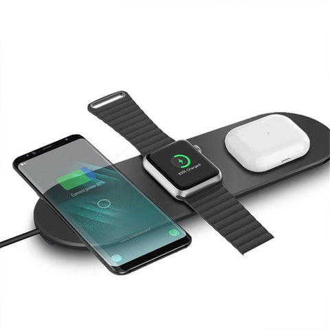 Fast Wireless Charger Stand 3 in 1 Charging Dock Station-Veeddydropshipping
