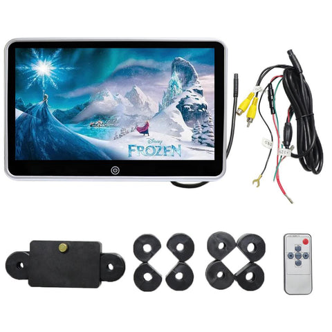 10.1 Inch Car Headrest Monitor Video AV Input 1024*600 Ultra-thin LCD-AM00683-Veeddydropshipping